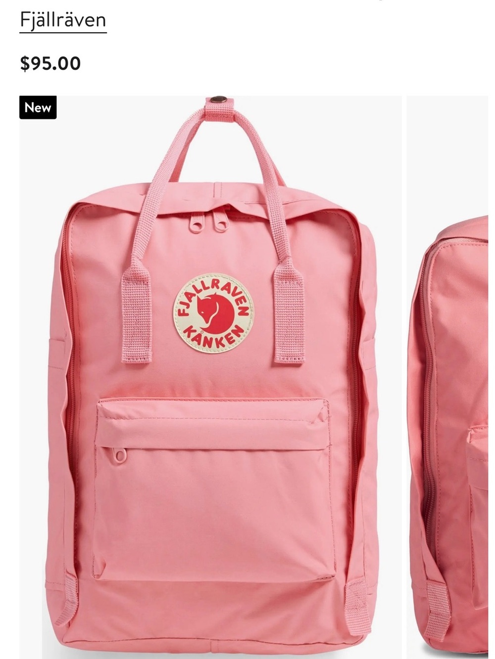 Fjällräven Kånken Backpack - Light Pink